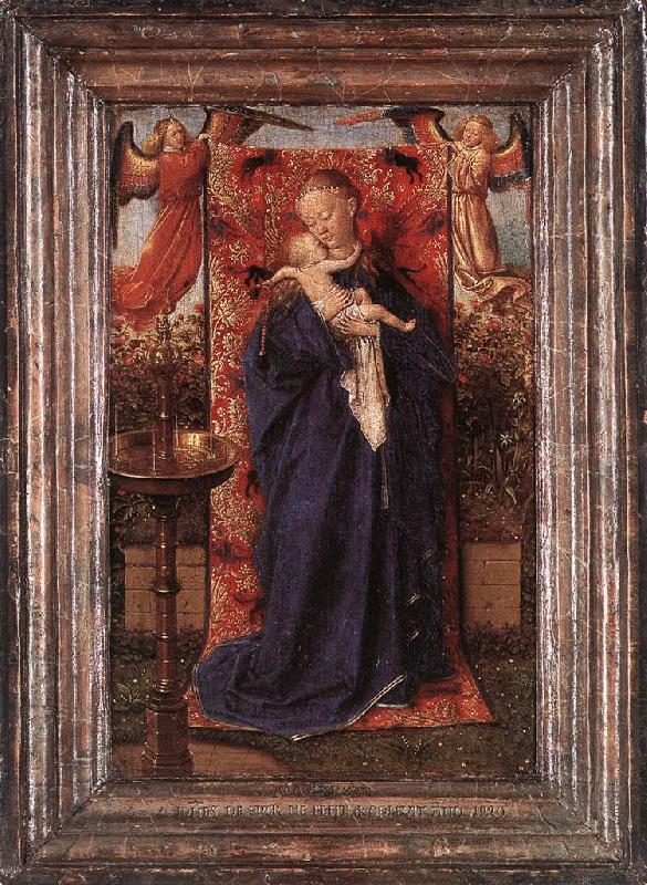 EYCK, Jan van Madonna and Child at the Fountain ere